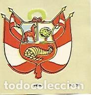 Postkarten: CROMO COLECCION UNIVERSAL 2169: ESCUDO PERU. Numero 297 - Varios