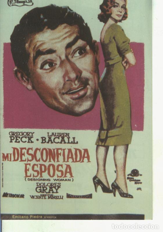 Postales: Foto cine 543: Mi desconfiada esposa (Gregory peck-Lauren Bacall) - Varios