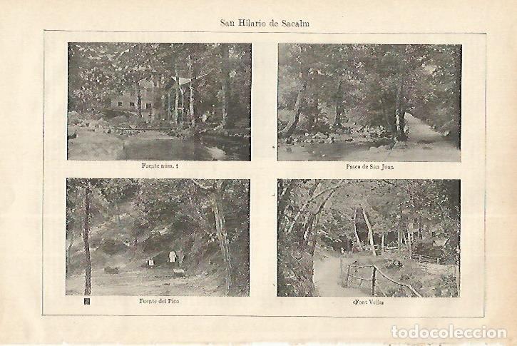 Postkarten: LAMINA ESPASA 18295: Sant Hilari de Sacalm Girona - Varios