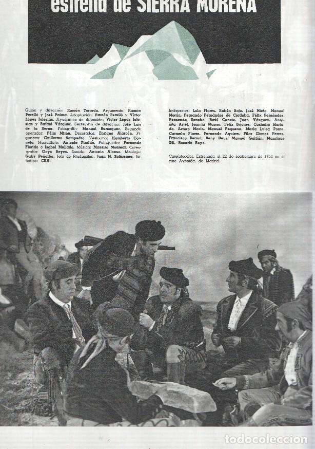 Postkarten: Ficha cine Suevia Films: Estrella de sierra morena y De madrid al cielo - varios