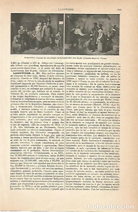 Cartoline: LAMINA ESPASA 8980: Despedida y regreso de un soldado por Krafft - Varios