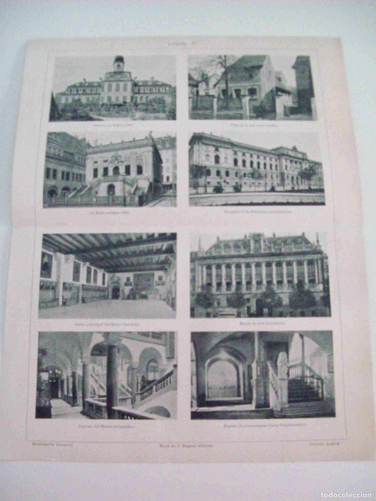 Cartoline: LAMINA ESPASA 9129: Fotografias de Leipzig - Varios