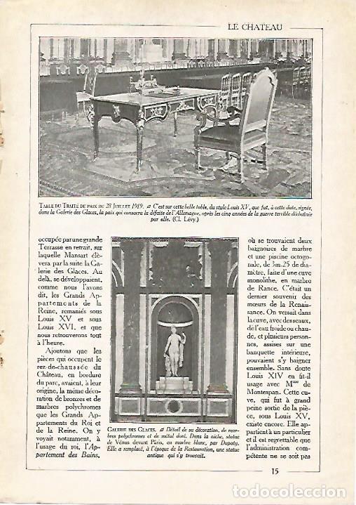 Postkarten: LAMINA 3705: VERSALLES. ESCRITORIO DEL TRATADO DE PAZ DE 1919 - Varios