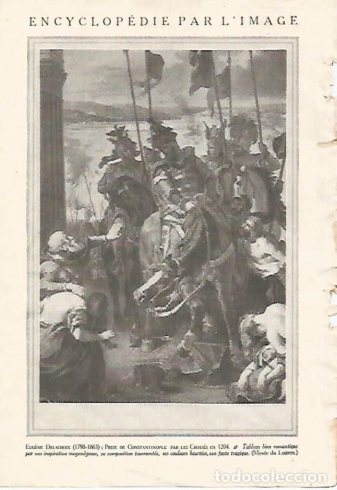 Postkarten: LAMINA 3858: CONQUISTA DE CONSTANTINOPLA POR DELACROIX - Varios