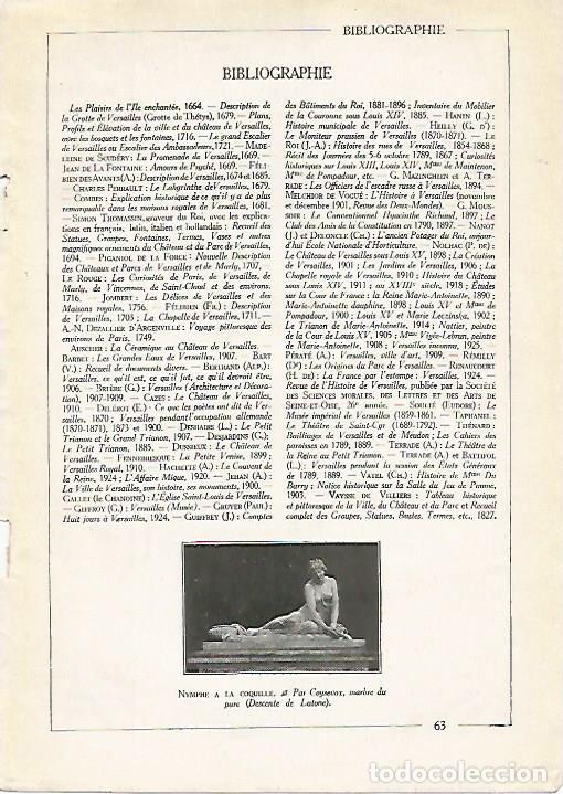 Postkarten: LAMINA 3729: VERSALLES. NINFA Y BIBLIOGRAFIA - Varios