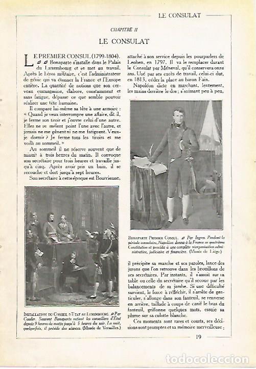 Postkarten: LAMINA 3994: BONAPARTE PRIMER CONSUL POR INGRES - Varios