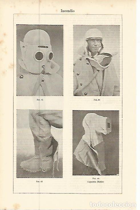 Postales: LAMINA ESPASA 9212: Equipo de bombero - Varios