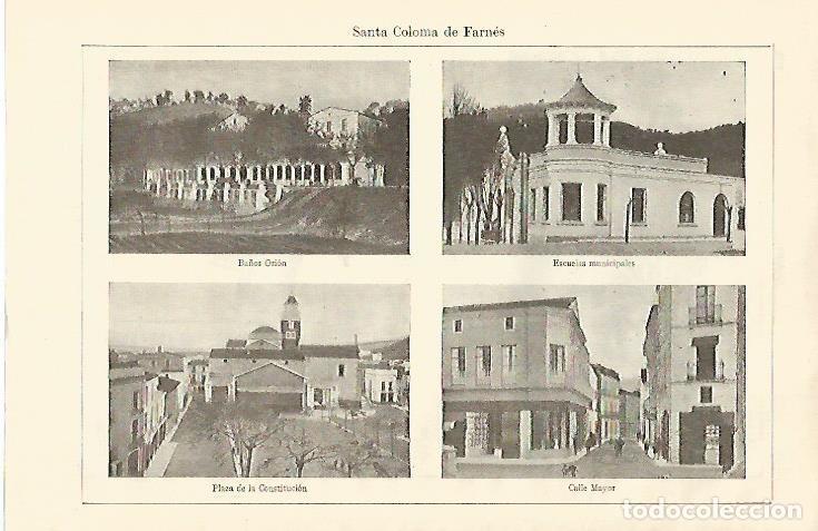 Postkarten: LAMINA ESPASA 18461: Santa Coloma de Farnes Girona - Varios