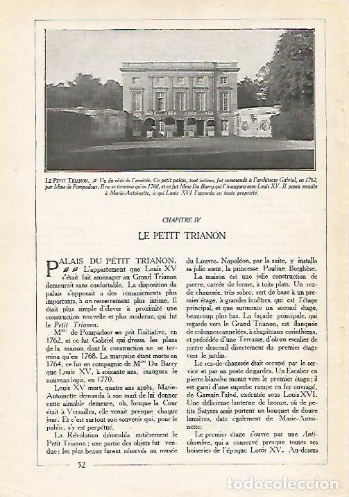Postkarten: LAMINA 3723: VERSALLES. EL PEQUE&Ntilde;O TRIANON - Varios