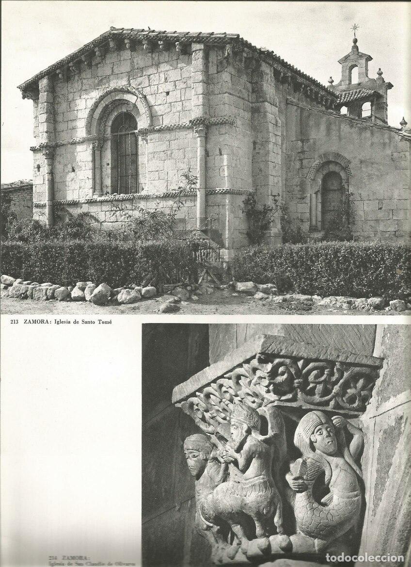 Postcards: Lamina 0097: ZAMORA. Iglesia de Santo Tome e Iglesia de San Claudio de Olivares - Marcel Durliat