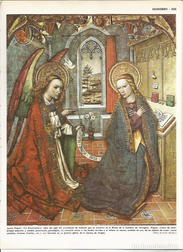 Postkarten: LAMINA MONITOR 0067: LA ANUNCIACION POR JAUME HUGUET - Varios