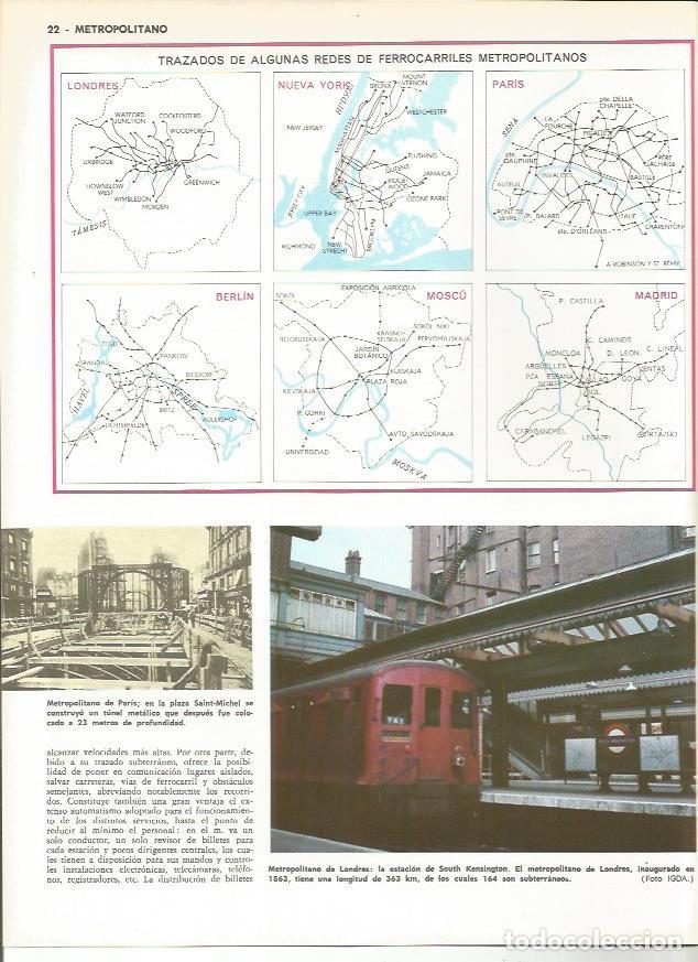 Postkarten: LAMINA MONITOR 0119: PLANOS DEL METRO DE LONDRES NUEVA YORK PARIS MOSCU BERLIN Y MADRID - Varios