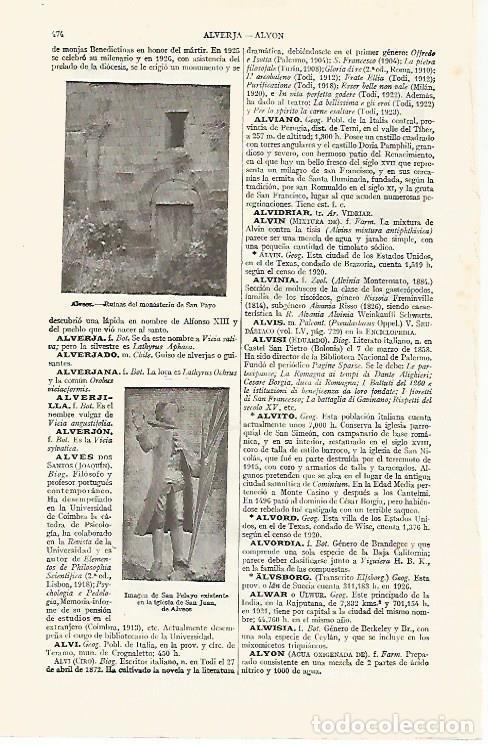 Postkarten: LAMINA ESPASA 19045: Monasterio de San Payo en Alveos Pontevedra - Varios