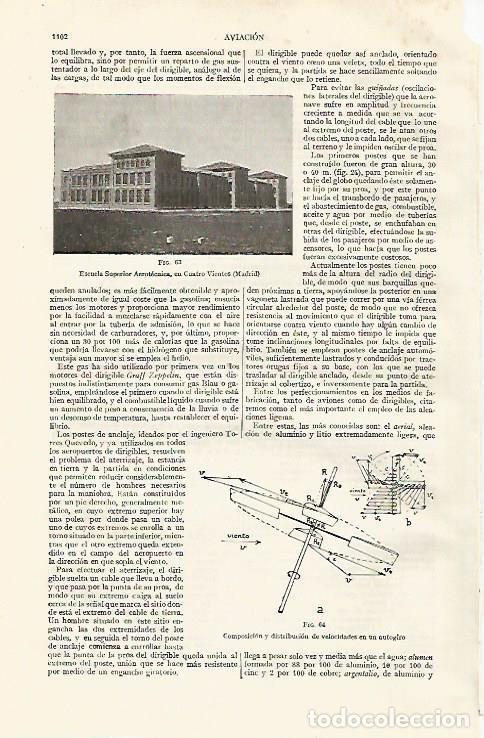 Postkarten: LAMINA ESPASA 19116: Escuela Superior Aerotecnic en Madrid - Varios