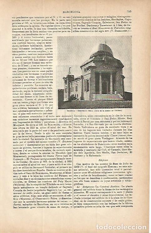 Postkarten: LAMINA ESPASA 9758: Observatorio Fabra en Barcelona - Varios