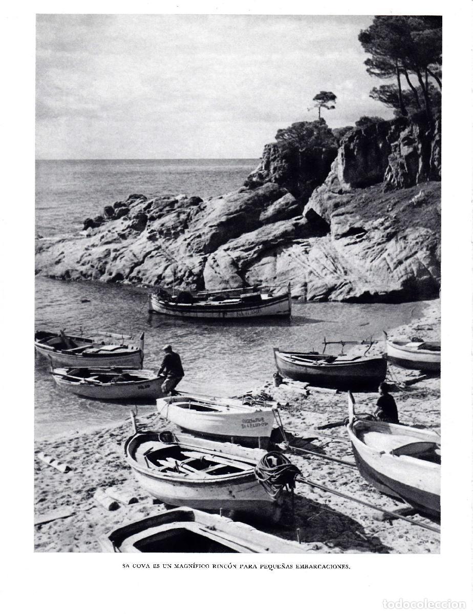 Postales: LAMINA 5688: Sa Cova con peque&ntilde;as embarcaciones - Josep Pla