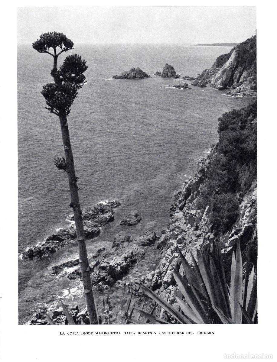 Postkarten: LAMINA 5648: La costa desde la Marimurtra hacia Blanes - Josep Pla