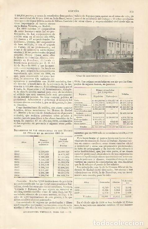 Postkarten: LAMINA ESPASA 10146: Casas baratas en Premia de Mar Barcelona - Varios