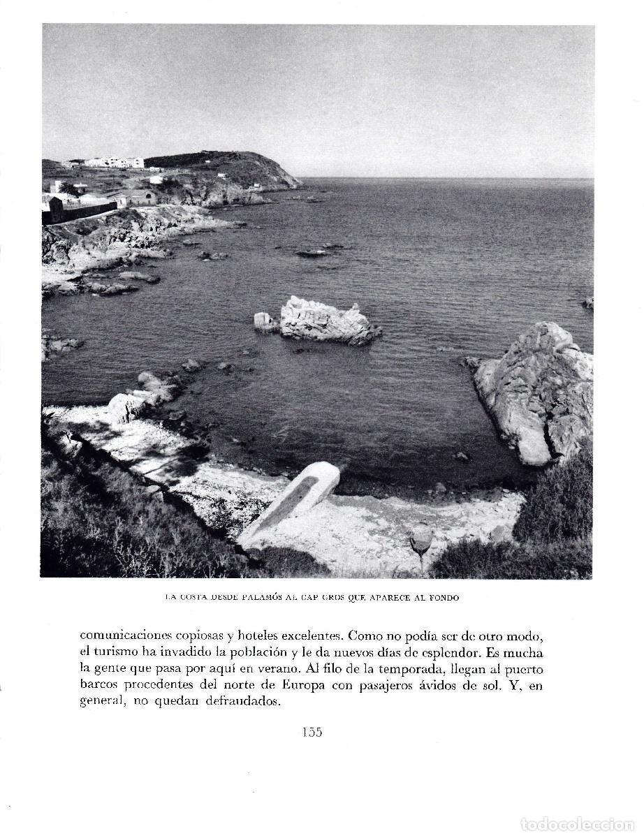 Postales: LAMINA 5702: Costa desde Palamos al Cap Gros - Josep Pla