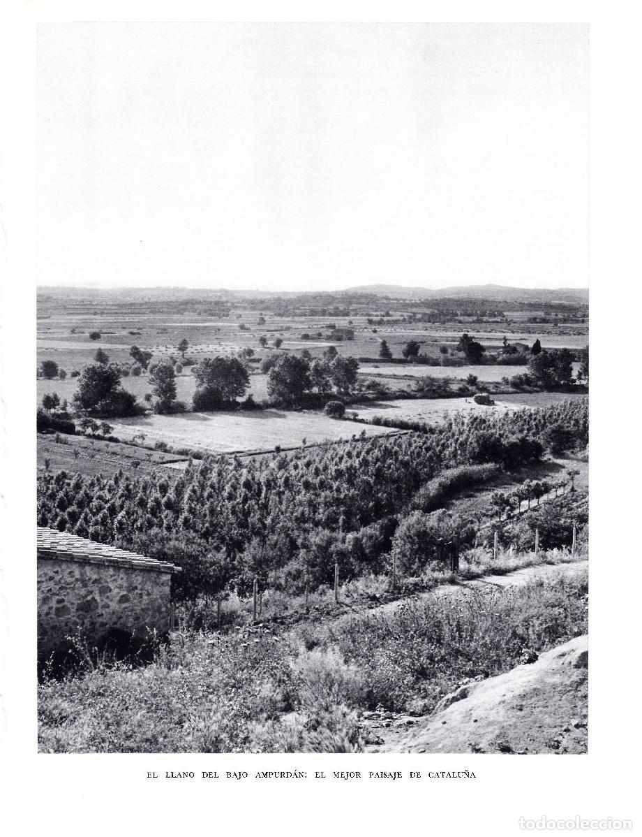 Postales: LAMINA 5764: Llano del Bajo Ampurdan - Josep Pla