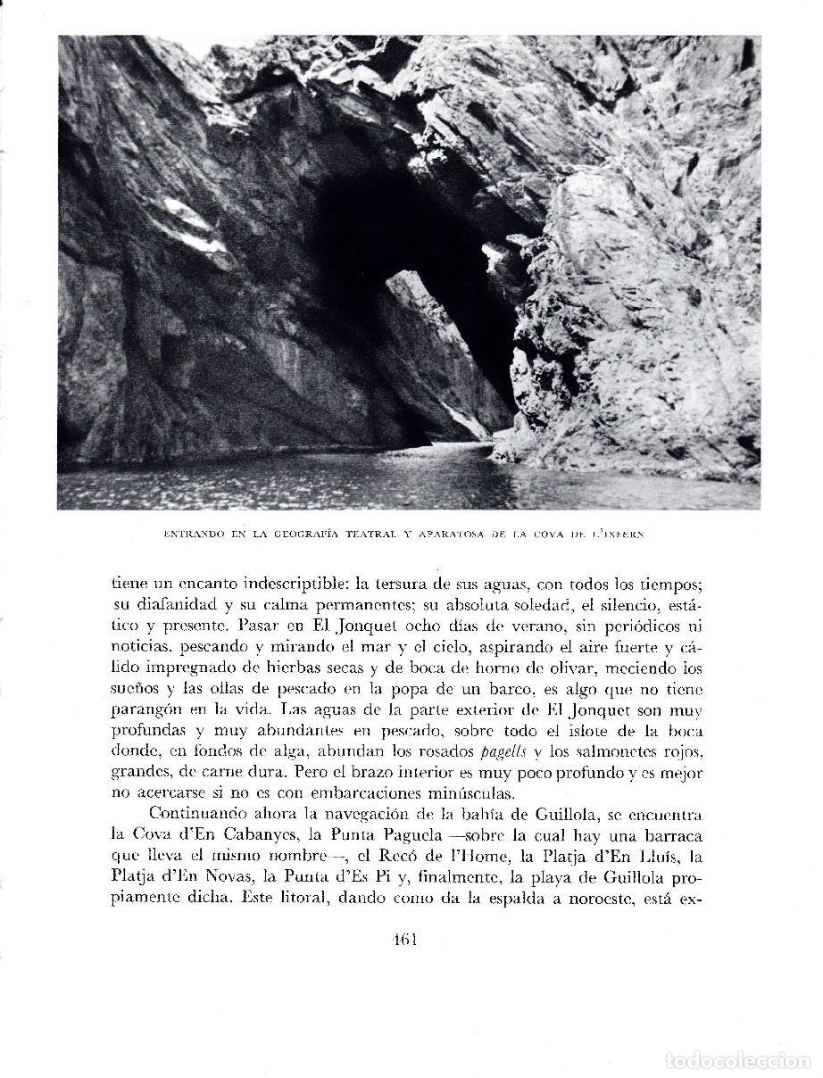 Postales: LAMINA 5835: La Cova de l Infern - Josep Pla