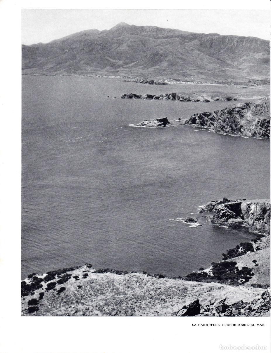 Postales: LAMINA 5859: Carretera con vistas al mar - Josep Pla