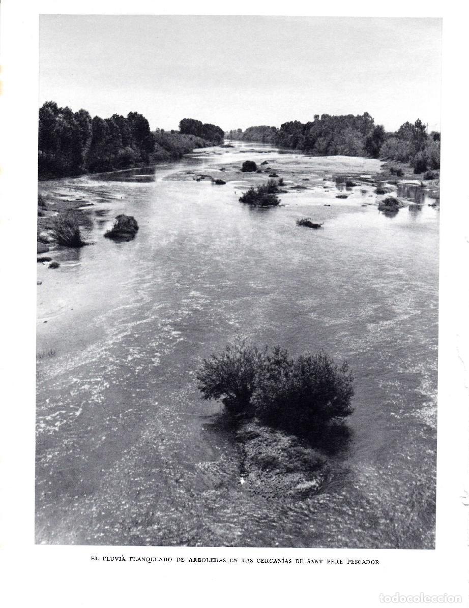 Postales: LAMINA 5796: El Fluvia cerca de Sant Pere Pescador - Josep Pla