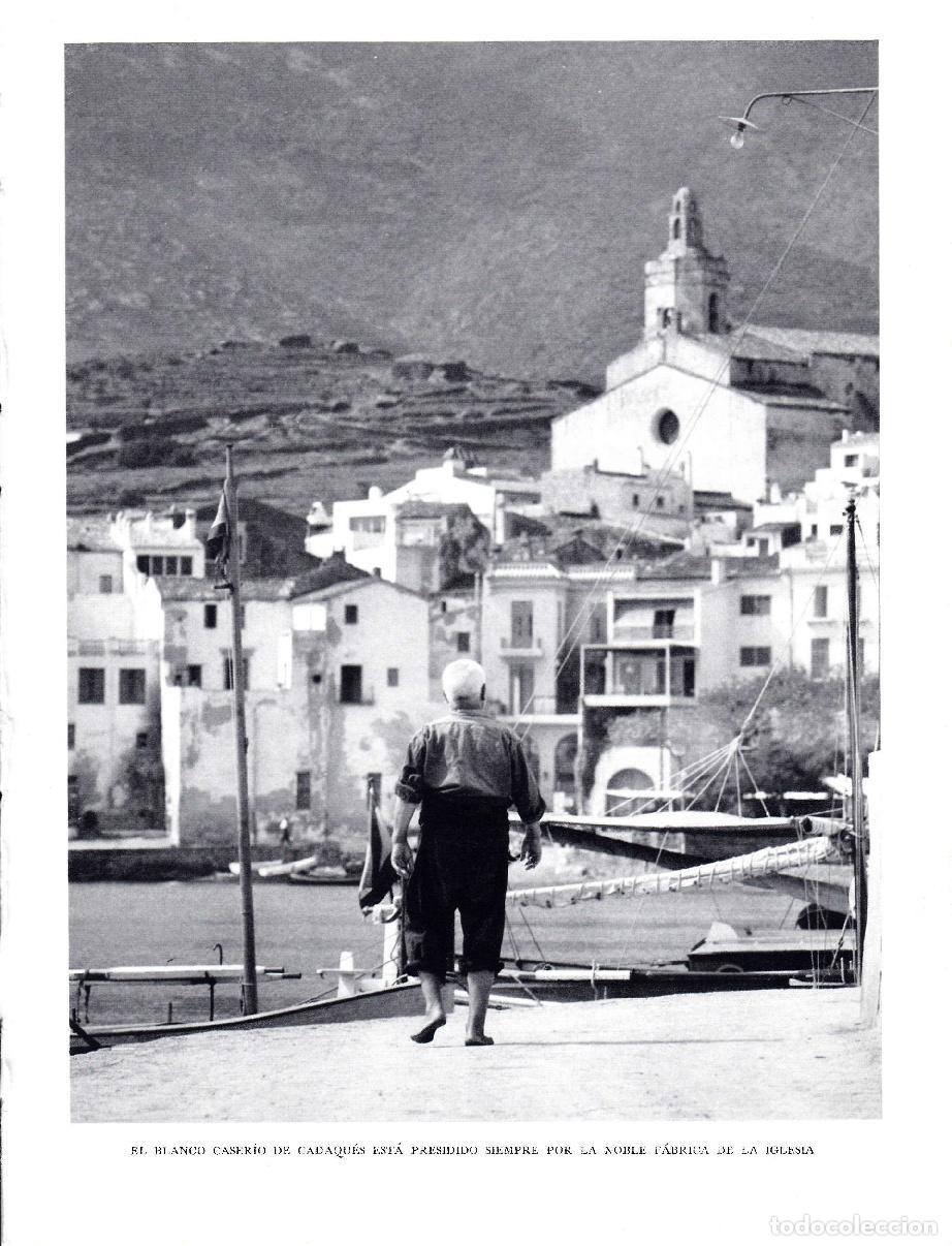 Postales: LAMINA 5825: Cadaques casa y su iglesia - Josep Pla