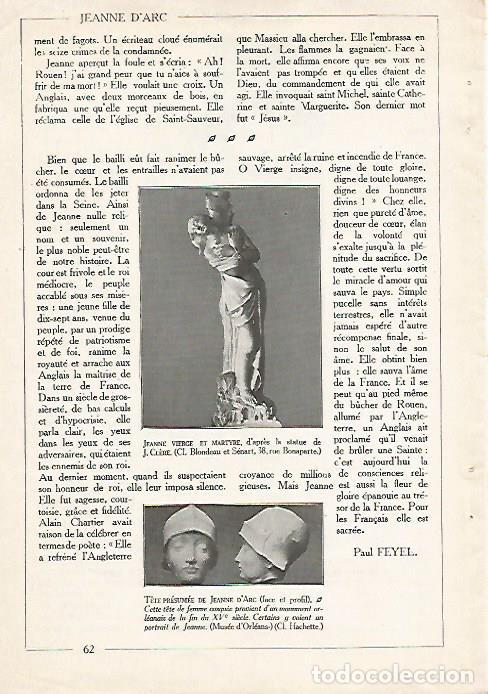 Postales: LAMINA 4513: Juana de Arco virgen y martir - Varios