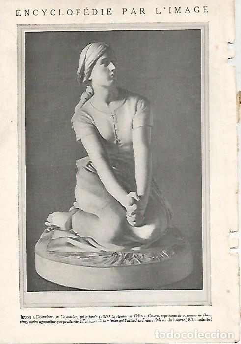 Postais: LAMINA 4483: Jeanne a Domremy por Chapu - Varios