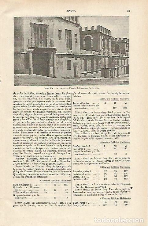 Postais: LAMINA ESPASA 12228: Palacio del Marques de Cerralbo Soria - Varios