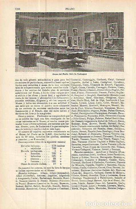 Postales: LAMINA ESPASA 10634: Sala de Velazquez en el Museo del Prado - Varios