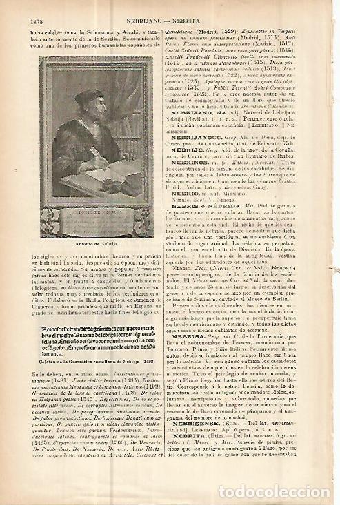 Postkarten: LAMINA ESPASA 10781: Antonio de Nebrija - Varios