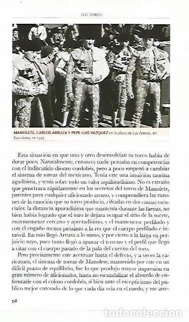 Postais: LAMINA COSSIO 50390: Manolete Carlos Arruza y Pepe Luis Vazquez en las Arenas de Barcelona 1945 - Va