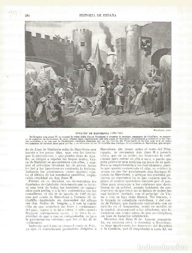 Cartoline: LAMINA 4807: Somaten de Barcelona a&ntilde;o 1462 - Manuel Rodriguez Codola