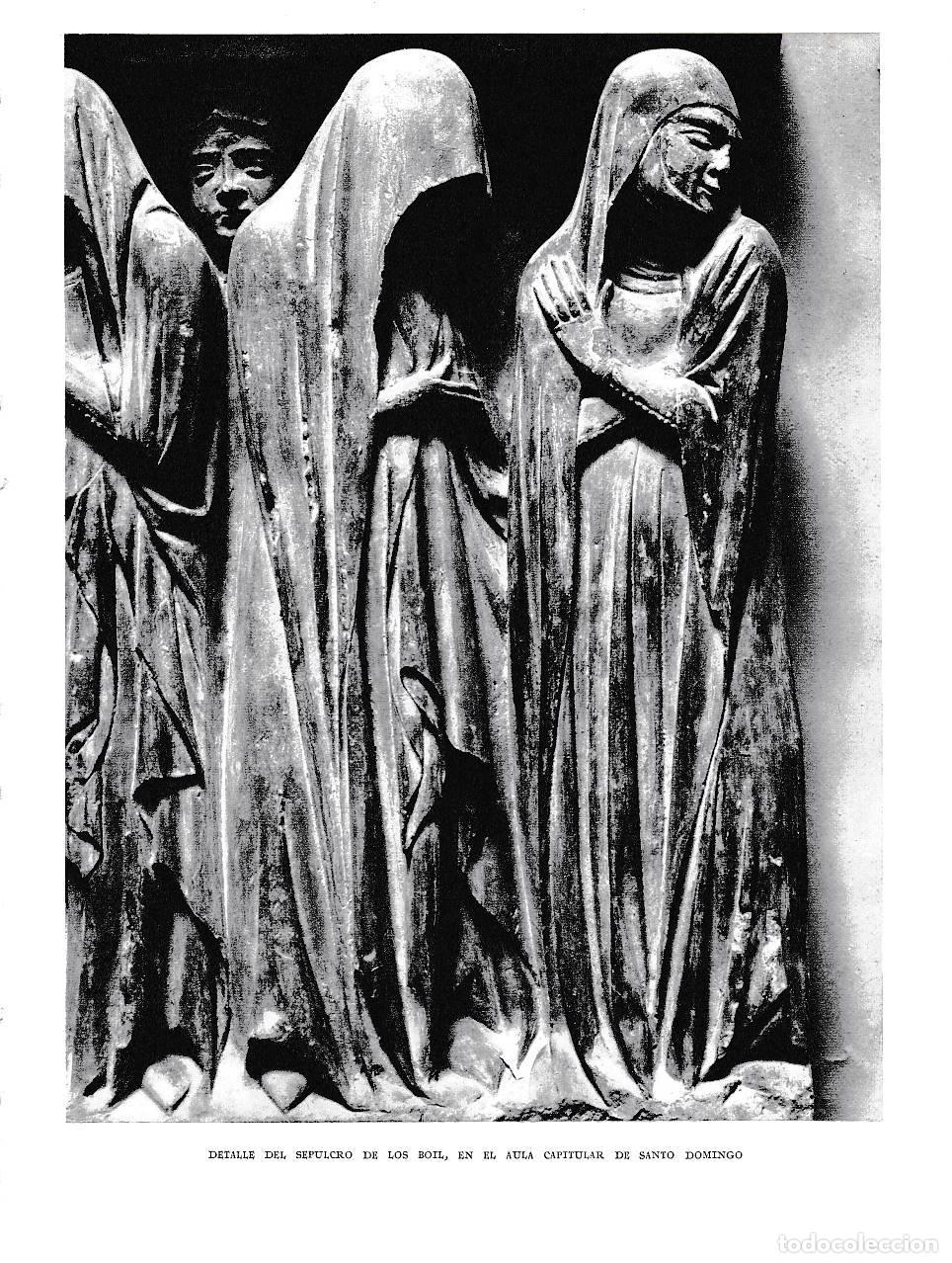 Postales: LAMINA 5918: Sepulcro de los Boil en Convento de Santo Domingo - Joan Fuster