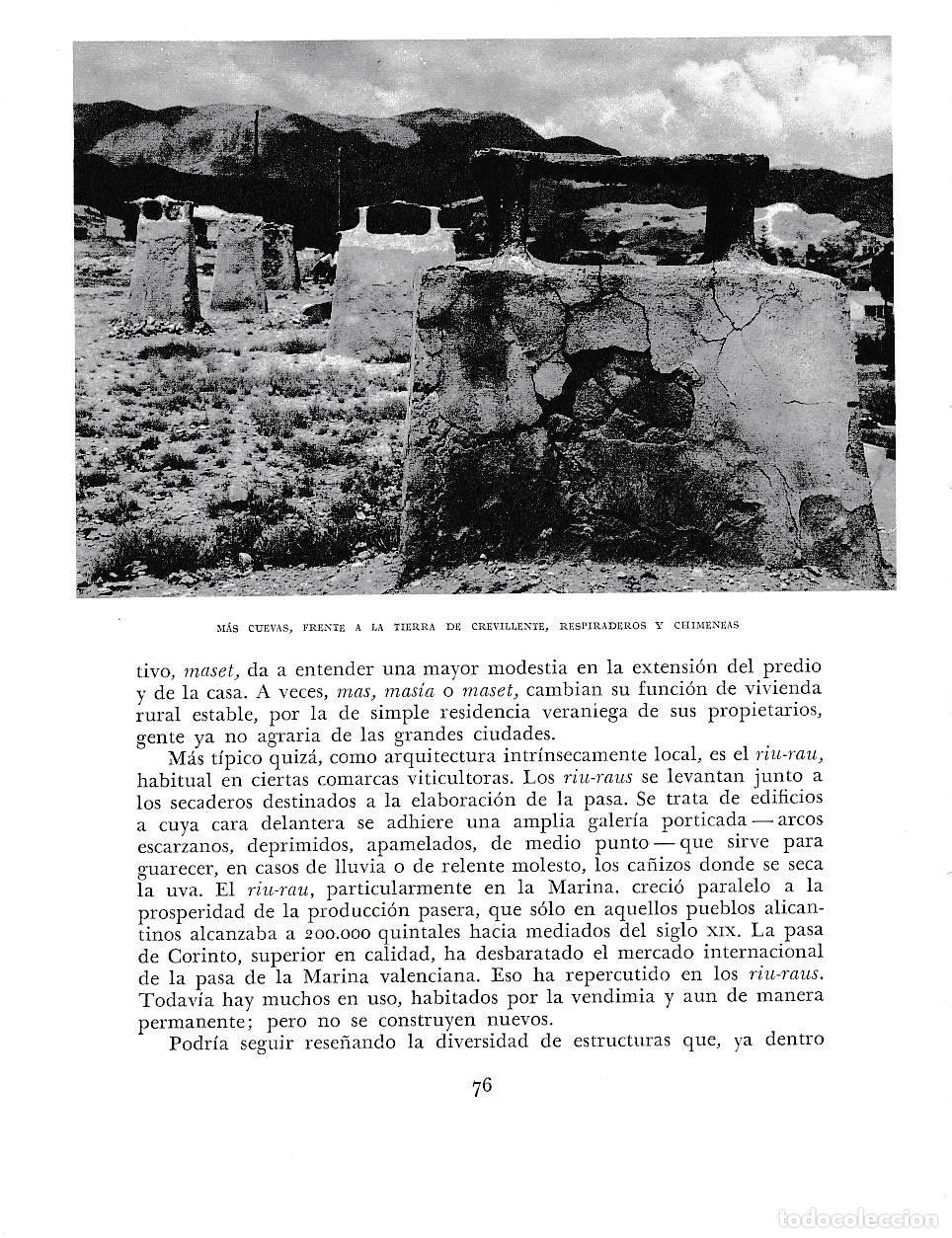 Postkarten: LAMINA 5891: Cuevas en Crevillente. Respiraderos y Chimeneas - Joan Fuster