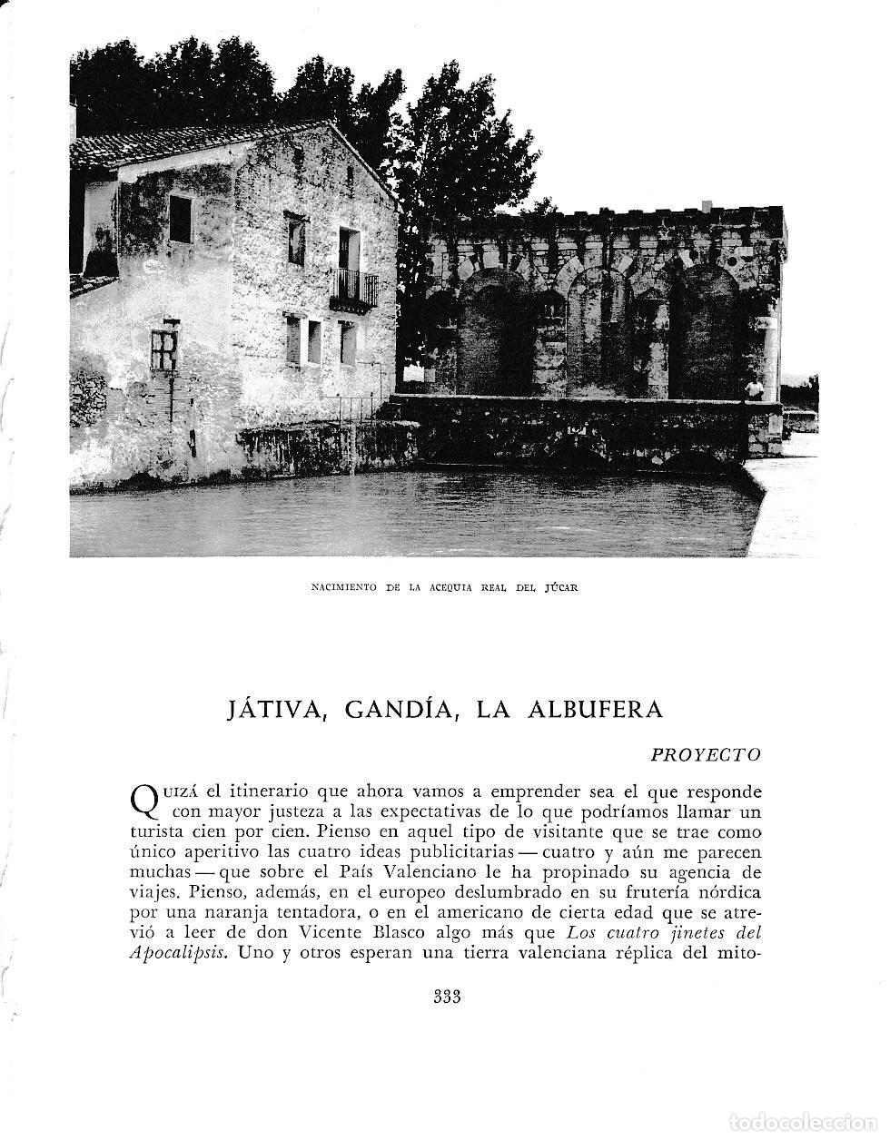 Postcards: LAMINA 6012: Nacimiento de la Acequia Real del Jucar - Joan Fuster
