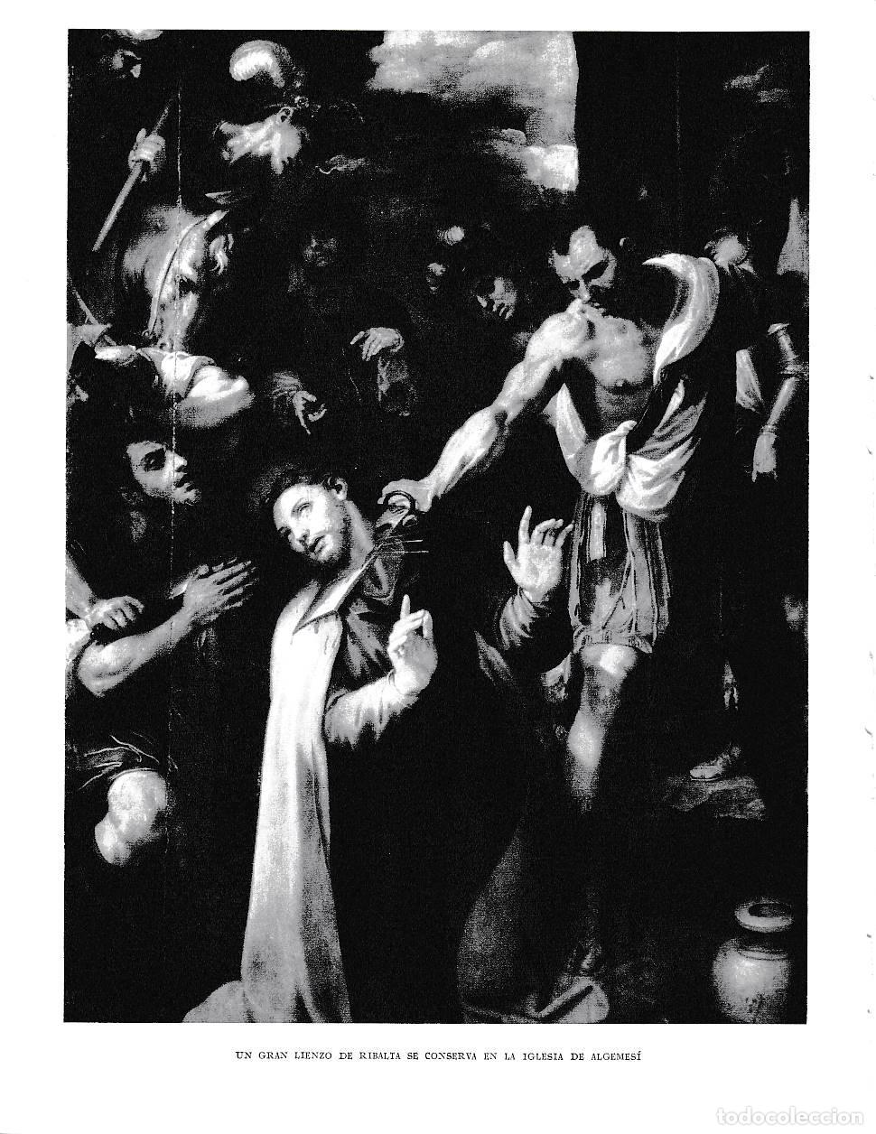Postcards: LAMINA 6022: Lienzo de Ribalya en la Iglesia de Algemesi - Joan Fuster