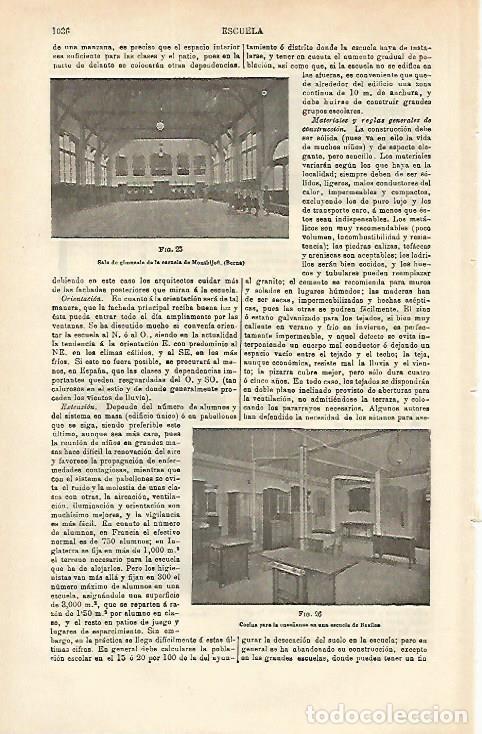 Postkarten: LAMINA ESPASA 16634: Escuela de Montbijou en Berna - Varios