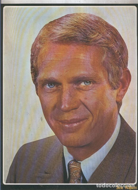 Postales: Galeria de estrellas lamina numero 079: Steve McQueen - Varios
