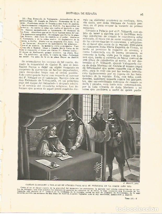 Postales: LAMINA 4317: Carlos ii escribe a Juan de Austria para que se presente en la Corte en 1675 - Manuel R
