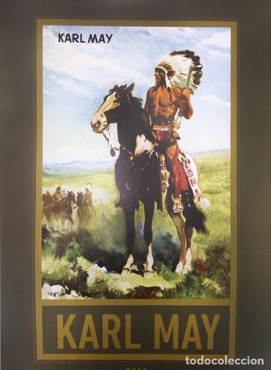 Postales: Lamina Karl May numero 11: formato 42 x 56 cm , para enmarcar - karl May