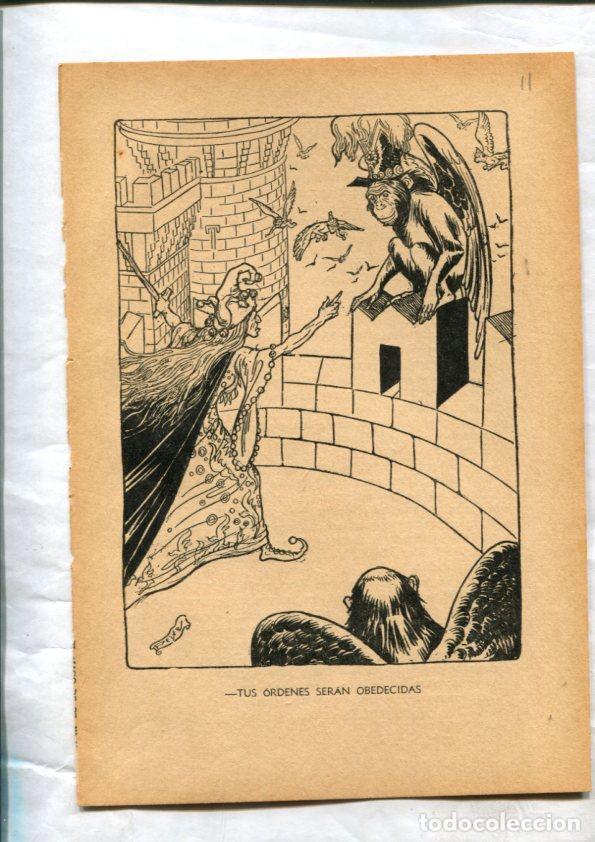 Postales: Emilio Freixas lamina numero 11 realizada para la obra El Mago de Oz