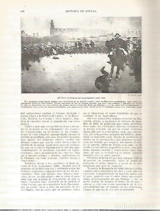 Postkarten: LAMINA 4479: Huelga general en Barcelona en 1902 - Manuel Rodriguez Codola