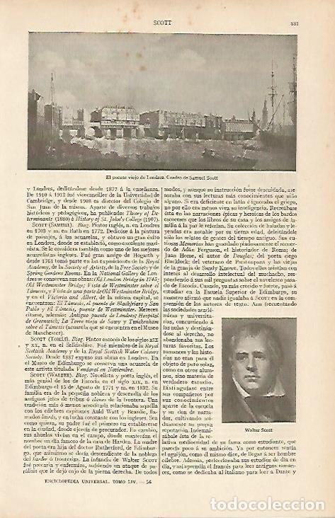 Postkarten: LAMINA ESPASA 19600: El puente viejo de Londres - Varios