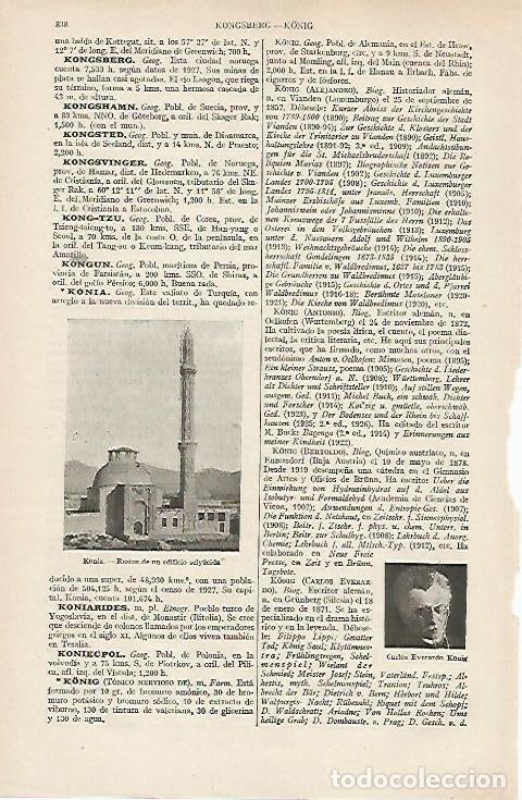 Postais: LAMINA ESPASA 19748: Edificio seleucida en Konya Turquia - Varios