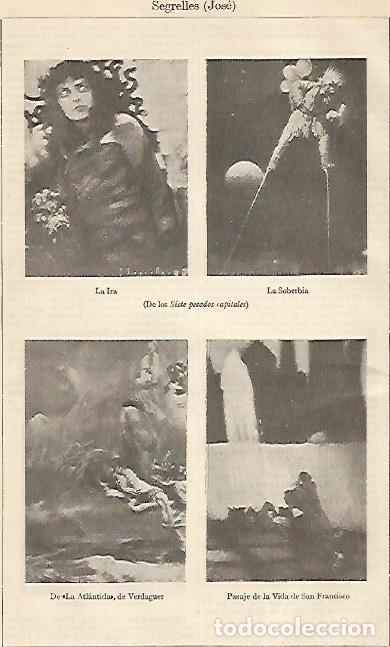 Postales: LAMINA ESPASA 19685: Obras por Jose Segrelles - Varios