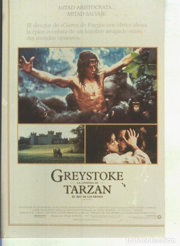 Postais: Foto cine 032: Greystoke: La leyenda de Tarzan (Christopher Lambert) - Varios
