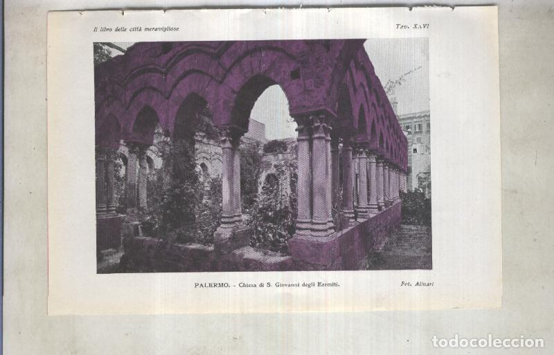 Postkarten: Lamina 26: Palermo: Chiesa di S.Giovanni degli Eremiti - varios